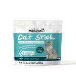 Meowish Lickable Cat Treats 48 Sticks Tuna & Salmon Digestive Support Puree Sticks for All Ages Cats 720g/25.39oz No Preservatives or Artificial Additives