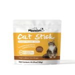Meowish Lickable Cat Treats 48 Sticks Green Mussel Daily Joint Care Puree Sticks for All Ages Cats 720g 25.39oz No Preservatives or Artificial Additives